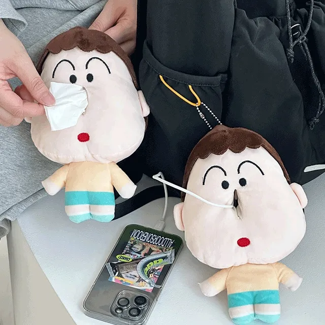 코흥 힝구 휴지케이스 키링 맹구 티슈케이스