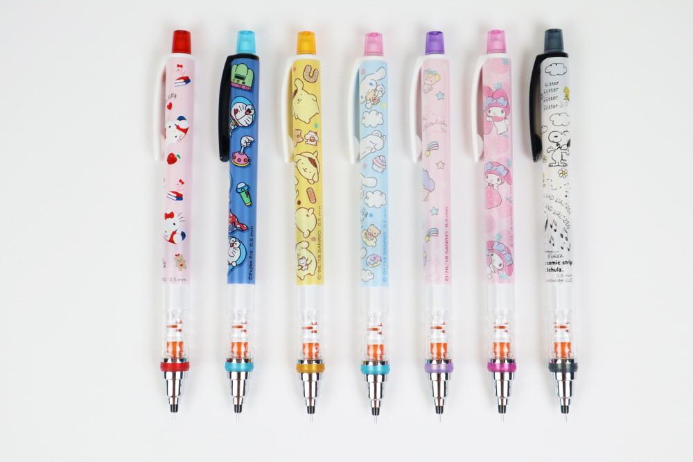 산리오 시나모롤 포챠코 헬로키티 마이멜로디 쿠루토가 샤프 0.5mm 수능샤프