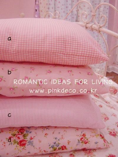 핑크 타입 방석