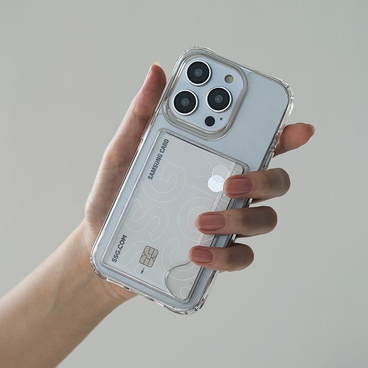 바림 아이폰 긁힘방지 변색없는 카드2장 투명케이스 14 13 12 11 X Xr Xs Xsmax 7+ 8+프로 맥스