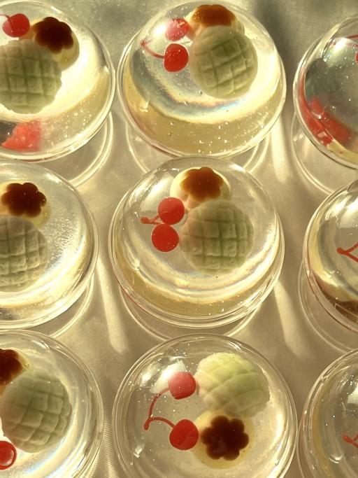 🍮🍮푸딩🍮🍮 메론빵🍈🍈킷사텐 그립톡 🍒