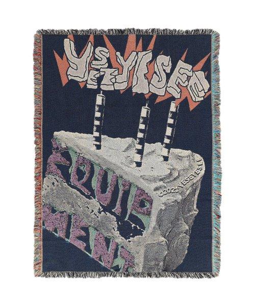 Y.E.S Woven Throw Blanket Multi