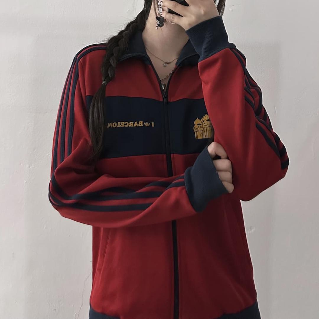 (M) 아디다스 바르셀로나 버건디 져지 | 후루츠패밀리