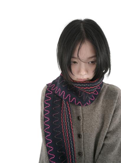 크라프트 웨이브 머플러 (2c)