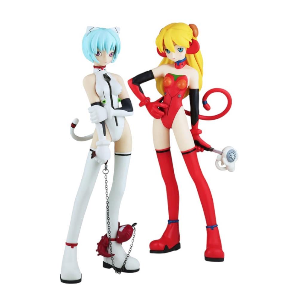 에반게리온 grimrock! 그림록 레이 & 아스카 피규어