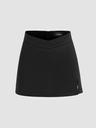 Solid Slit Basic Skort