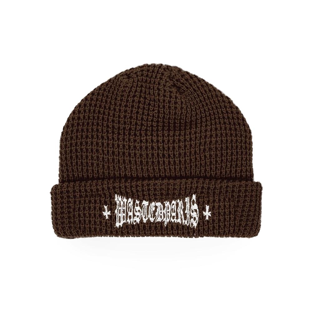 London Cross Waffle Beanie