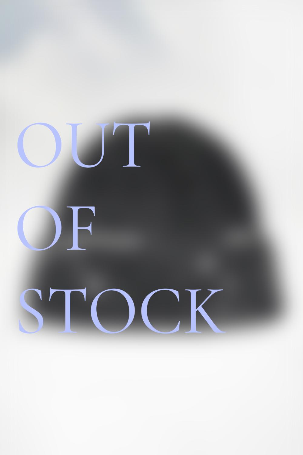 Hand Stitched Beanie (CHARCOAL)