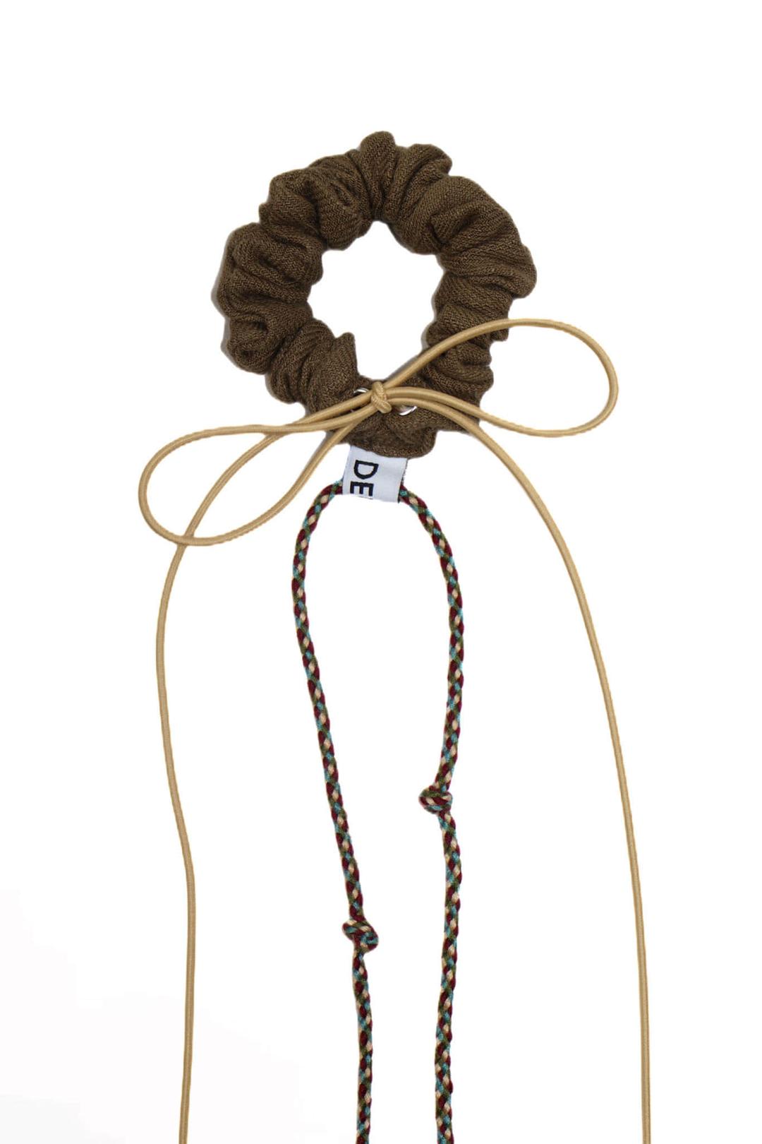 LINEN SCRUNCHIE (BEIGE)