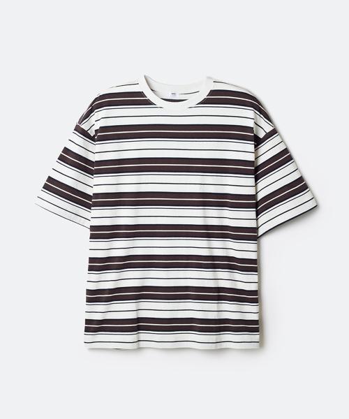 [내추럴코튼] 멀티 스트라이프 반팔티_SPRSG25C04