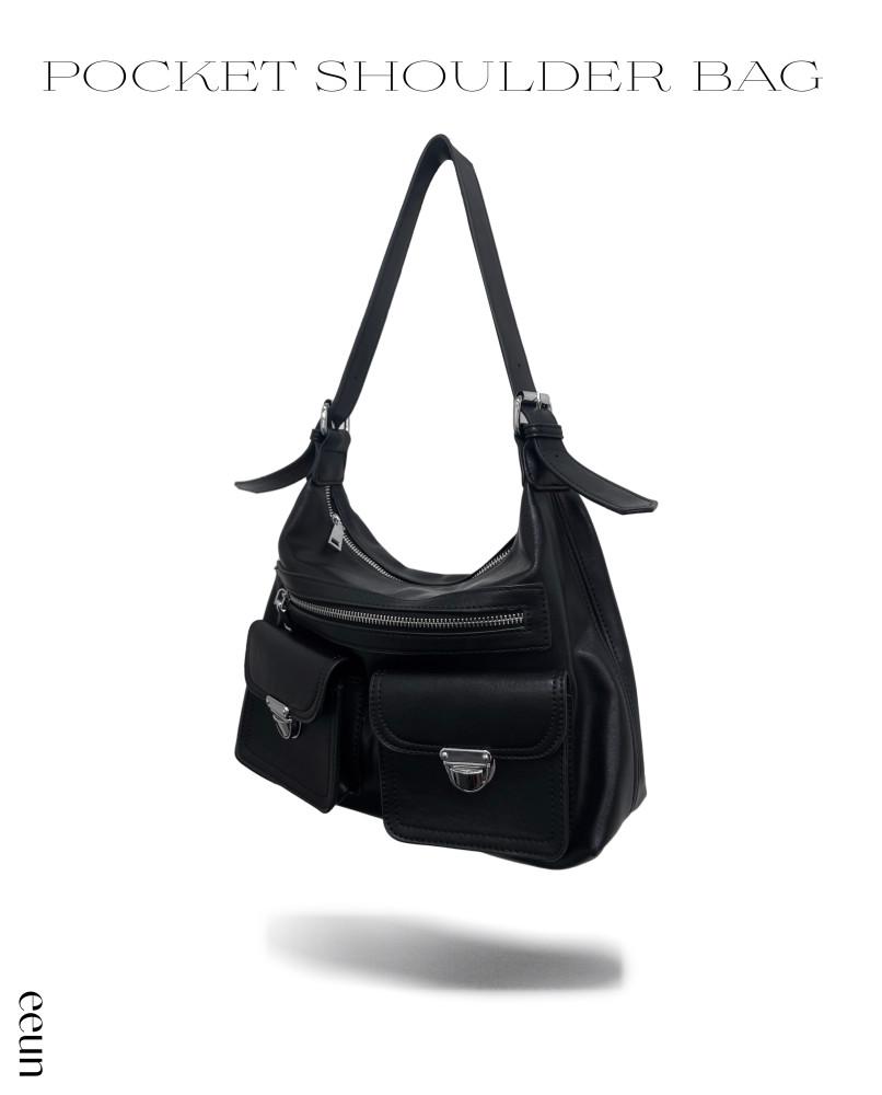 pocket shoulder bag