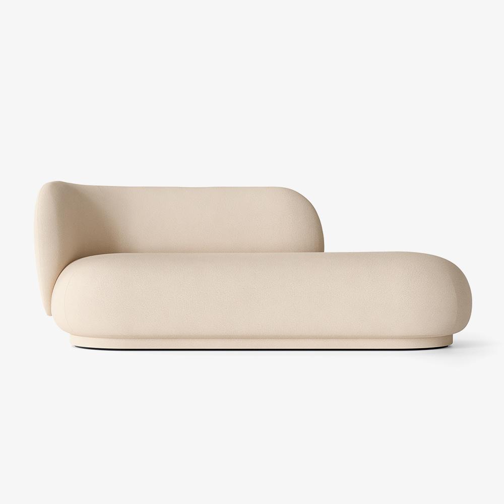 RICO DIVAN BRUSHED LEFT OFFWHITE