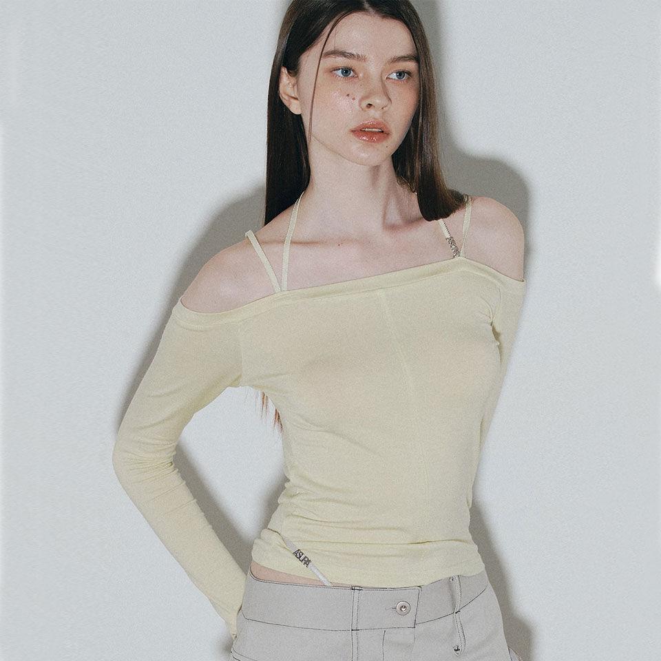 STRAP HALTER T (LIME)