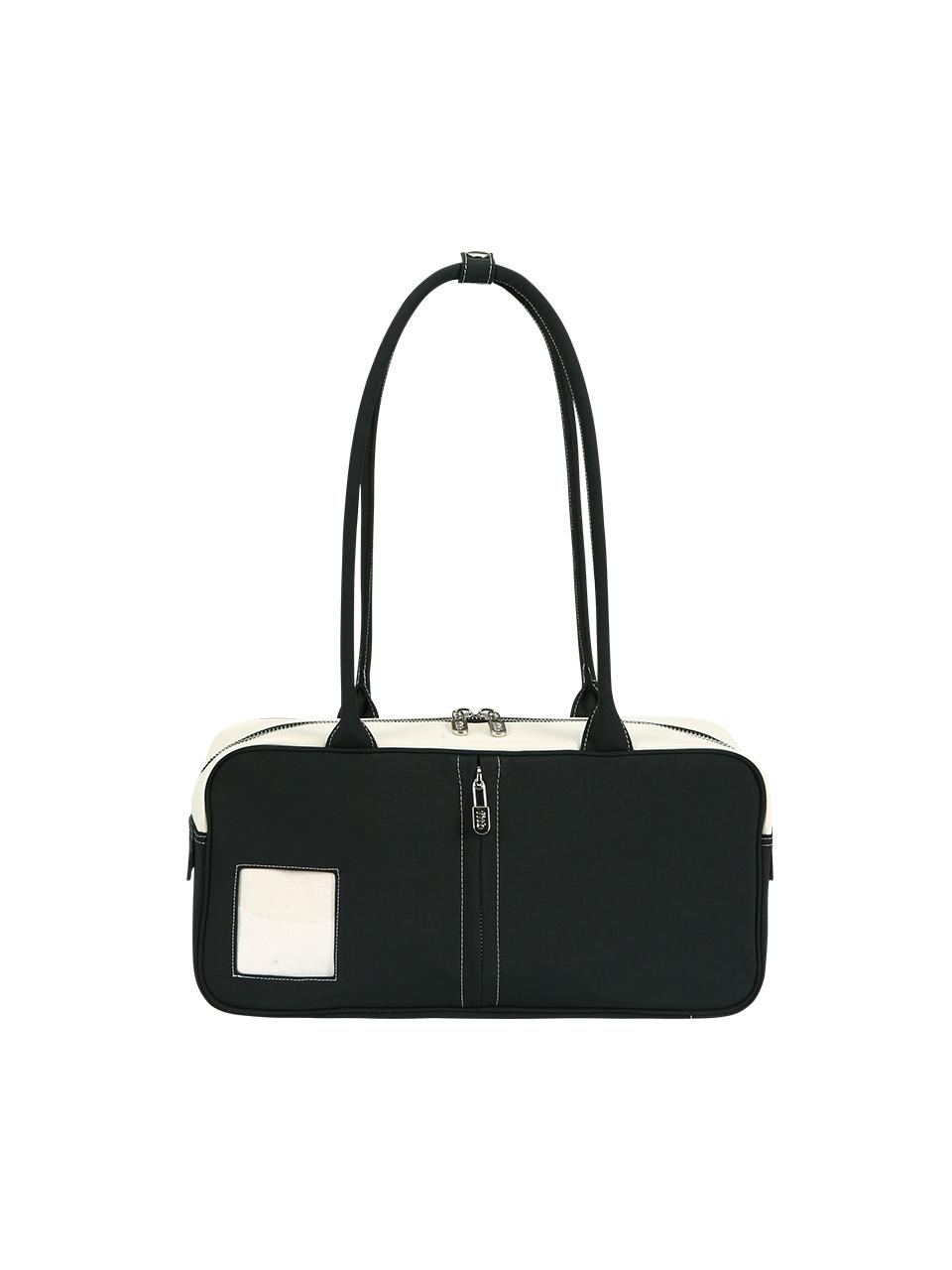 Safety Pin Square Bag (peep)(bk-be)