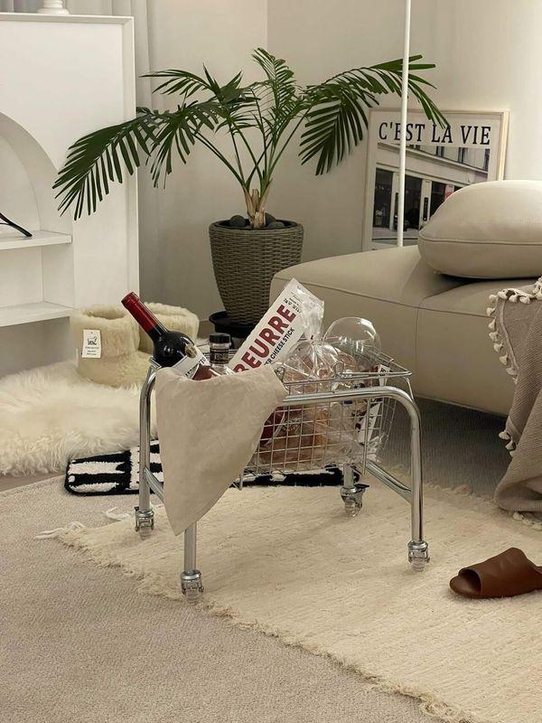 철제 스텐 와이어 바스켓 바구니 수납 과일 런드리 빨래 장난감