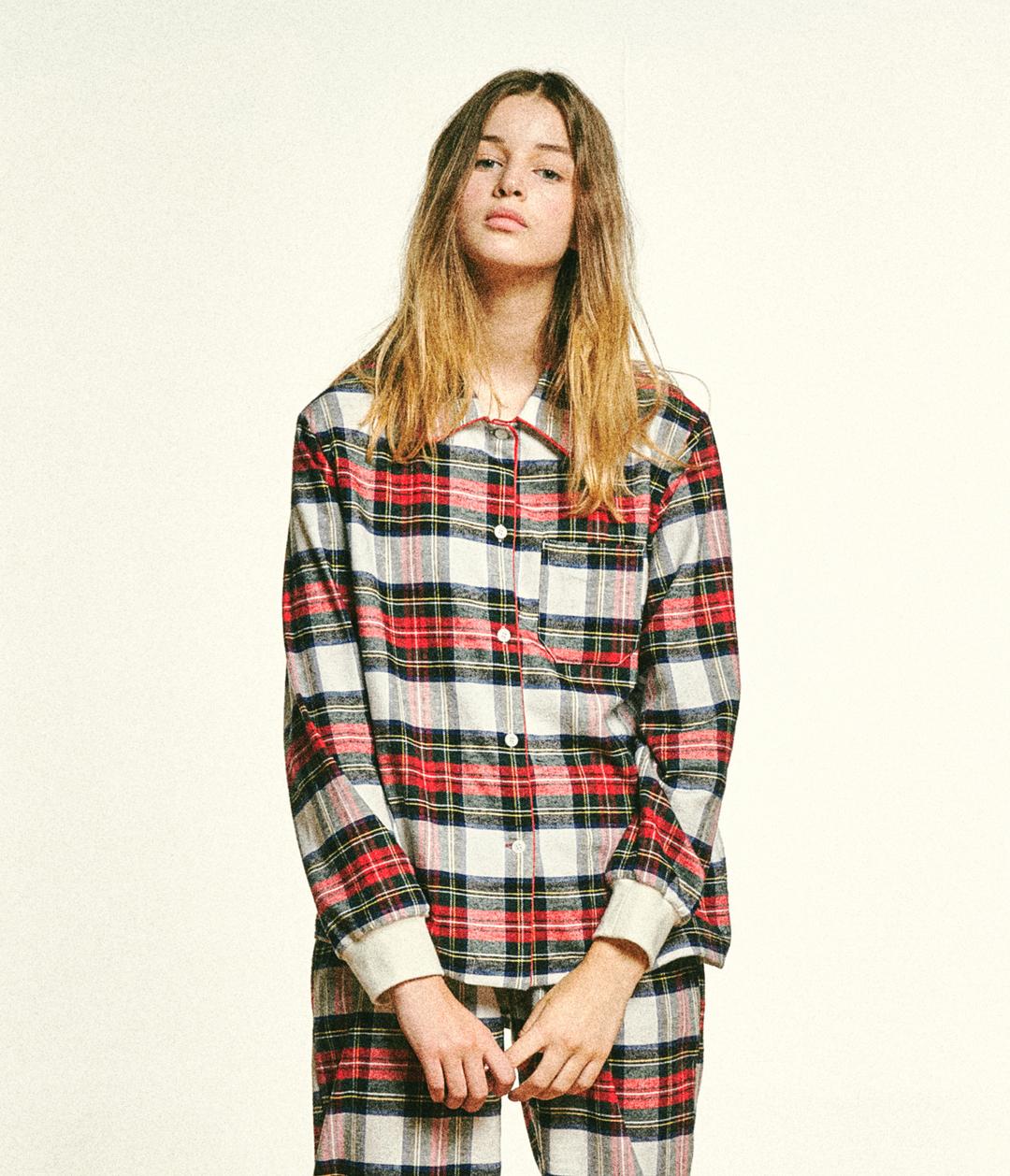 (W) Ben PJ Set Flannel Royal Stewart