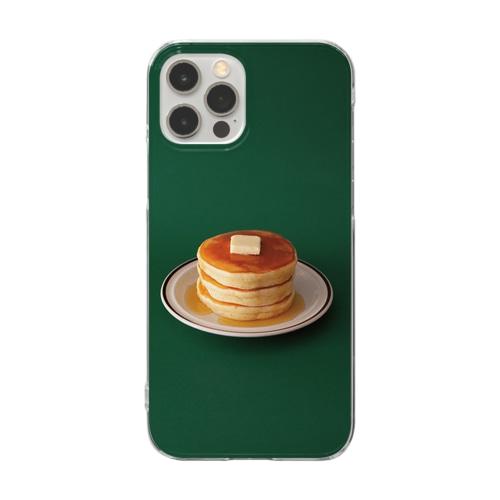 ホットケーキ クリアスマホケース