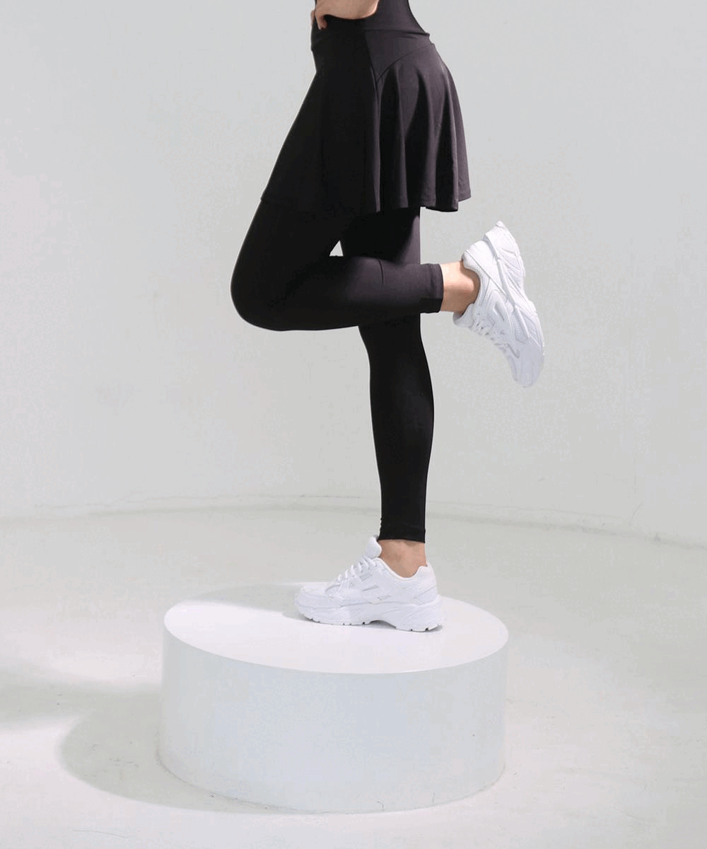 호스커스 슬림 워터 커버업 치마 레깅스 일체형