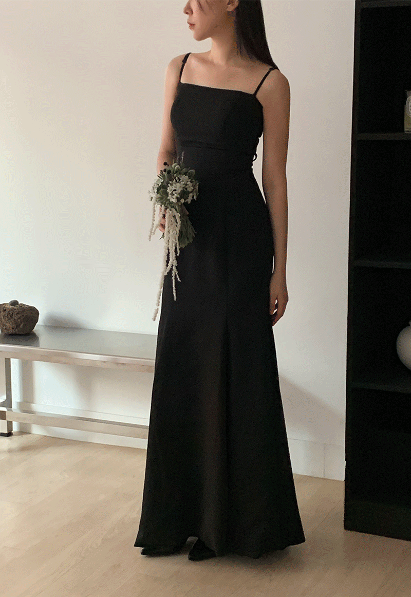 머메이드 롱 드레스