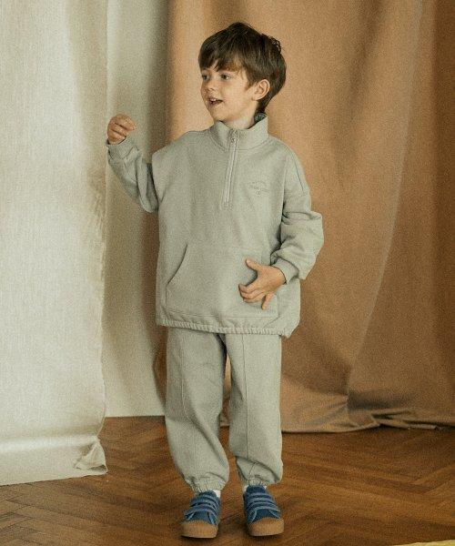 시그니처 반집업 셋업[민트]