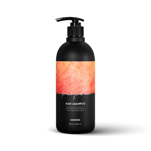 바나날 퍼퓸드 헤어 샴푸&트리트먼트  피치 플로랄 머스크