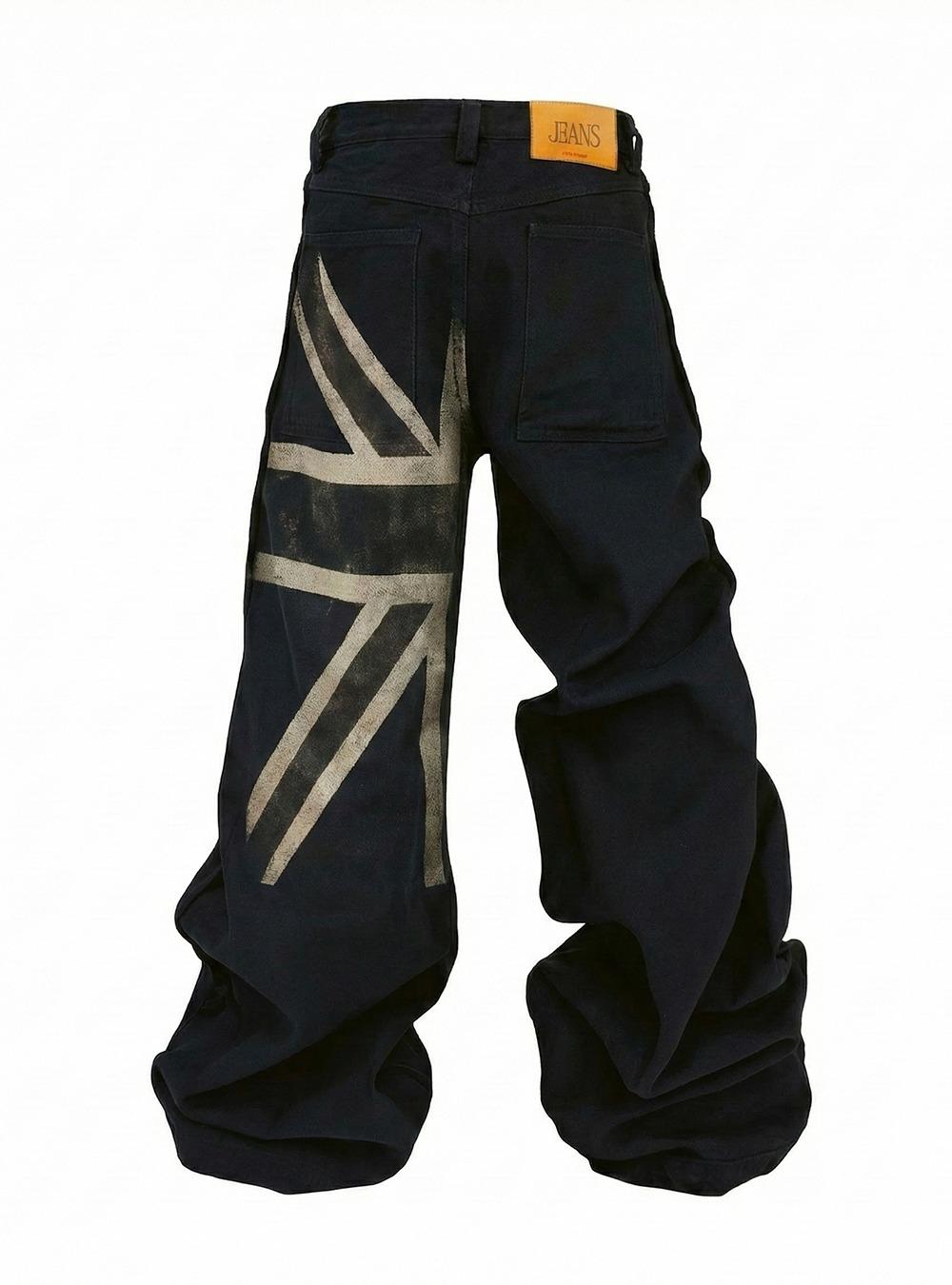 Union Fade Wide Denim Pants