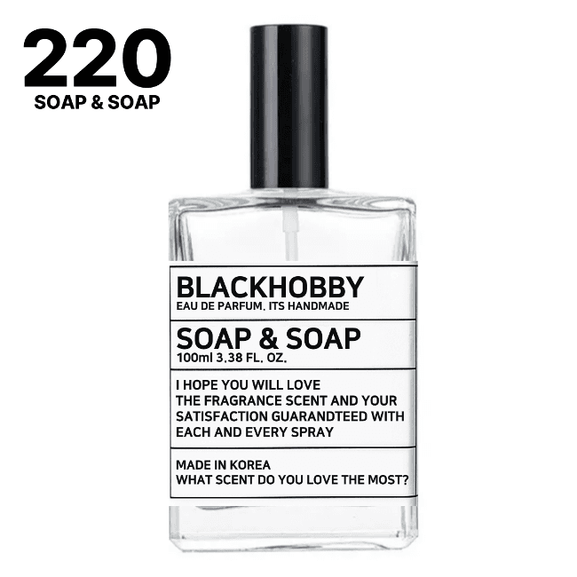 [220] 블랙하비 솝앤솝 100ml 드레스퍼퓸