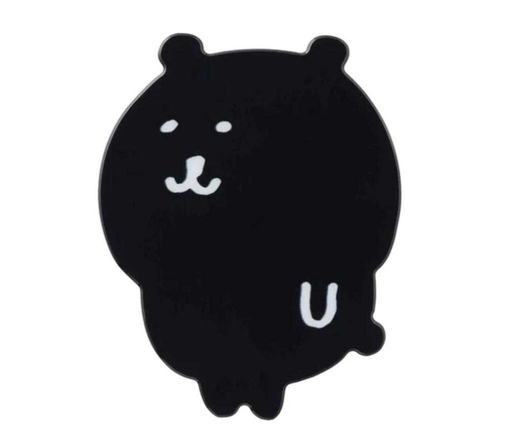 나가노 농담곰 아크릴 다이컷 뱃지 / 흑담곰
