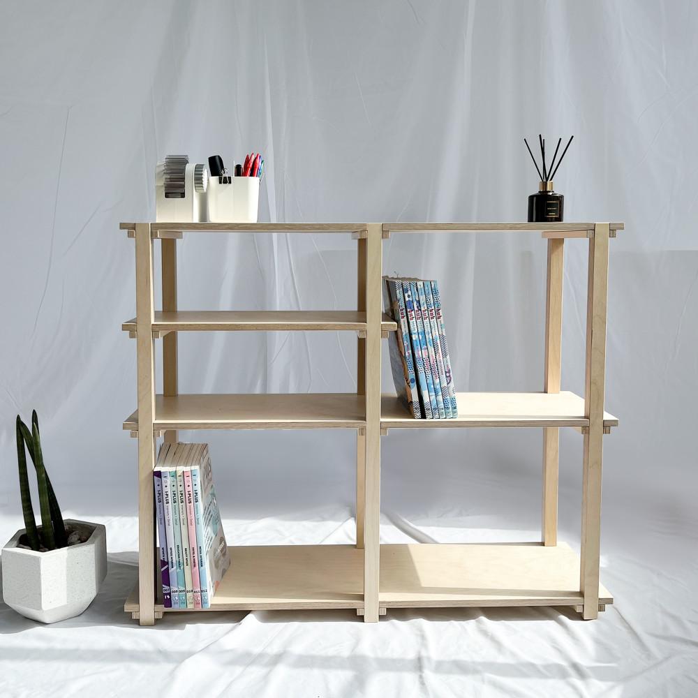 무심재목공소 디스플레이 4단 선반