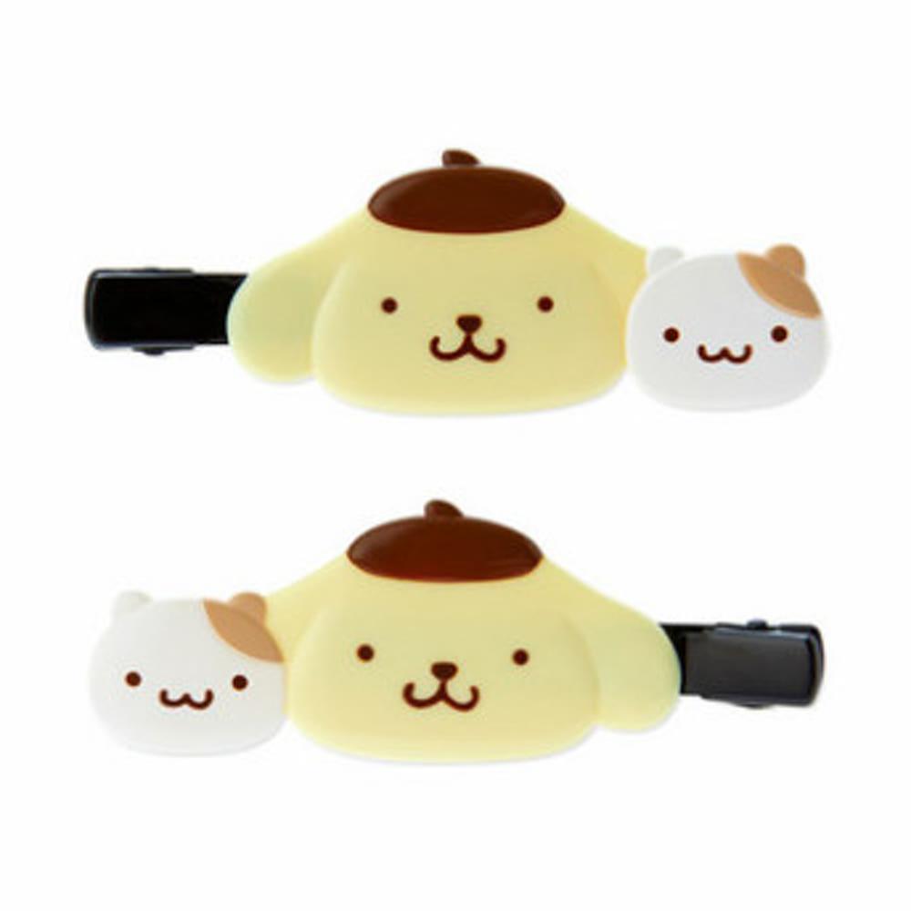 산리오 친구 헤어핀 빅헤어핀 폼폼푸린