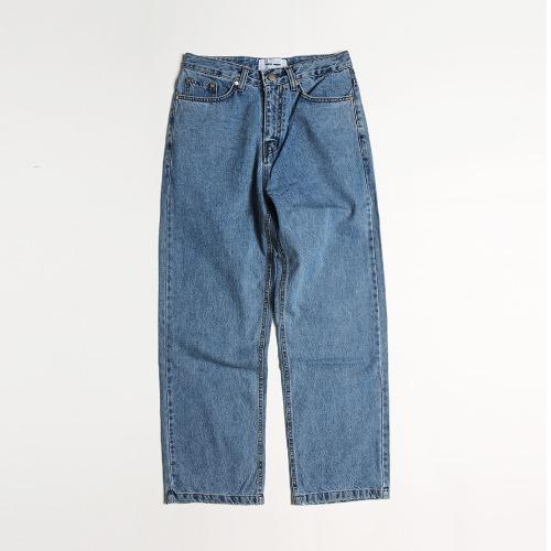 [플라스틱 프로덕트] WIDE FIT DENIM (MID BLUE)