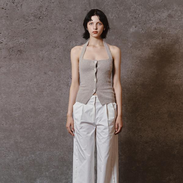 パンツ ODLYWORKSHOP Gravel Knee Dart Trousers 오들리워크샵 Gravel Knee Dart Trousers - 위시버킷