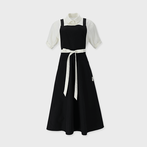 플레어 원피스 앞치마 FLARE ONEPIECE APRON (4colors)