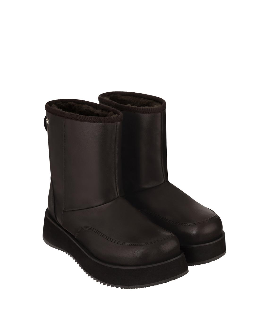 Hatched Winter Boots · 해치드 윈터 부츠 / 마론