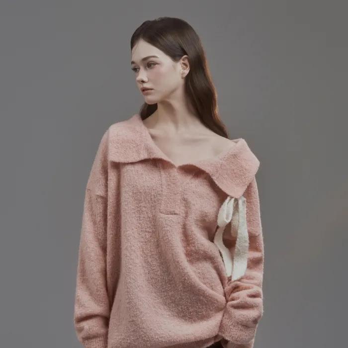 Betty Ribbon Knit - Pink