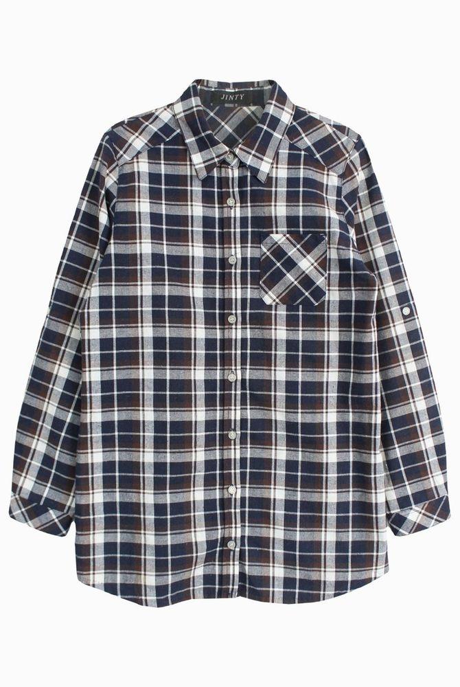 (95%세일)JPN 린넨 혼방 체크 셔츠 - Women