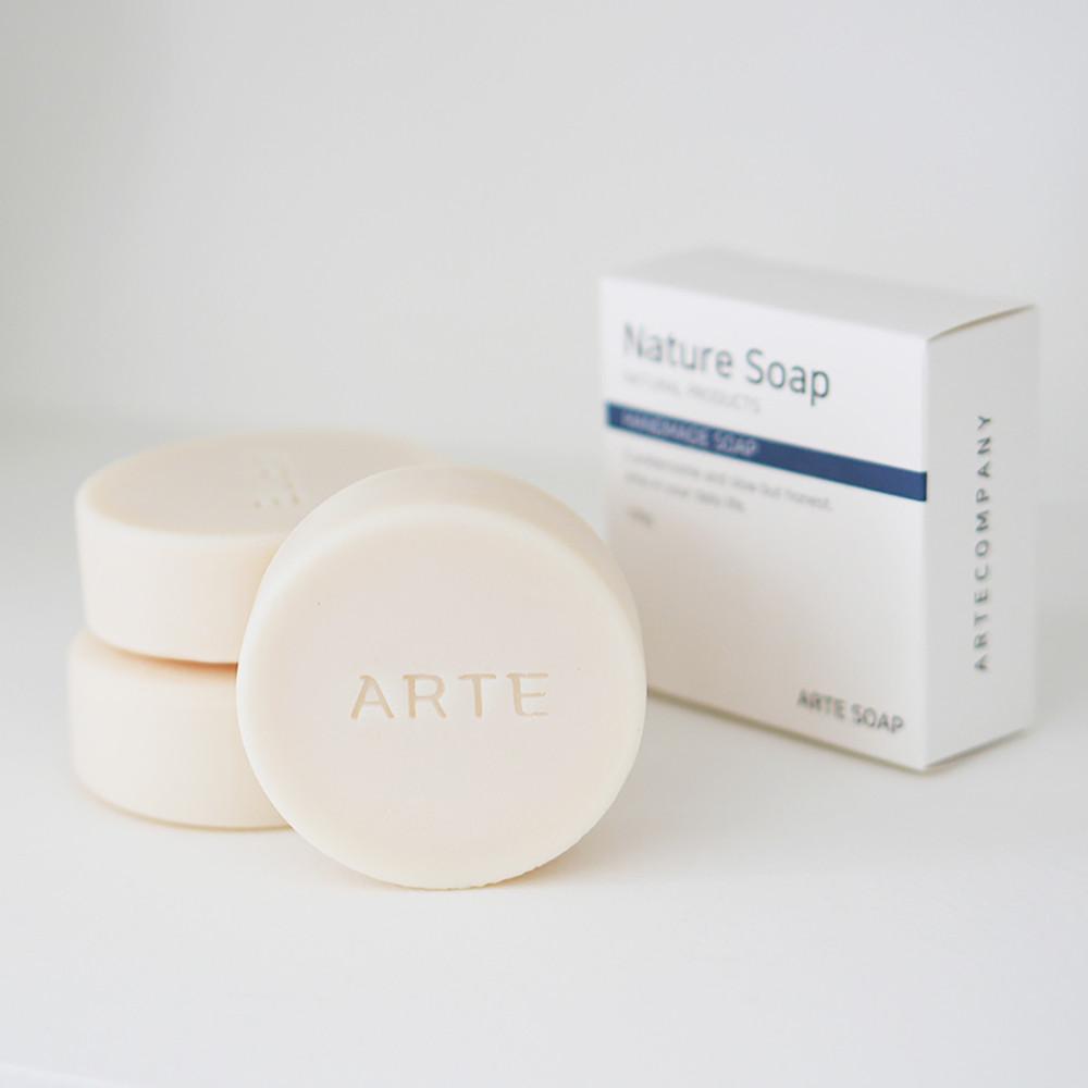 아르떼 코코넛비누 CP 세안 세수 수제  천연비누