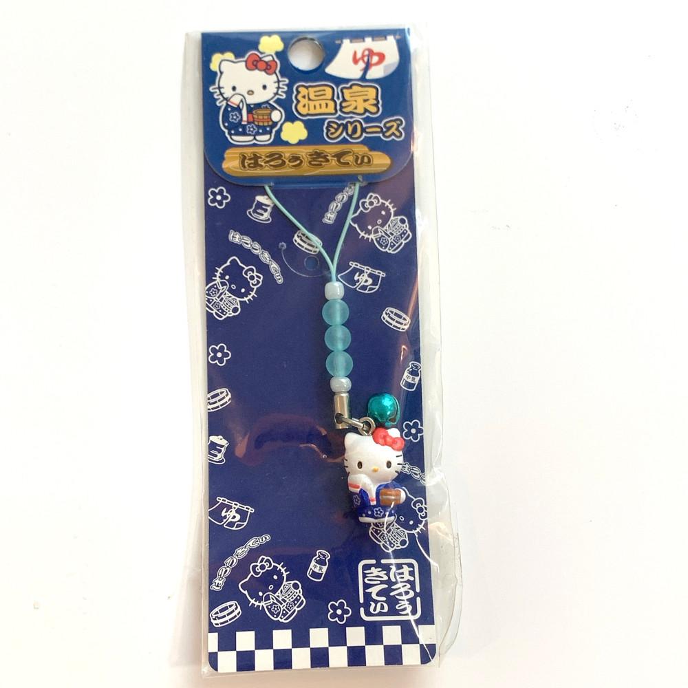 빈티지 고전 키티스트랩 비즈 온천 키티