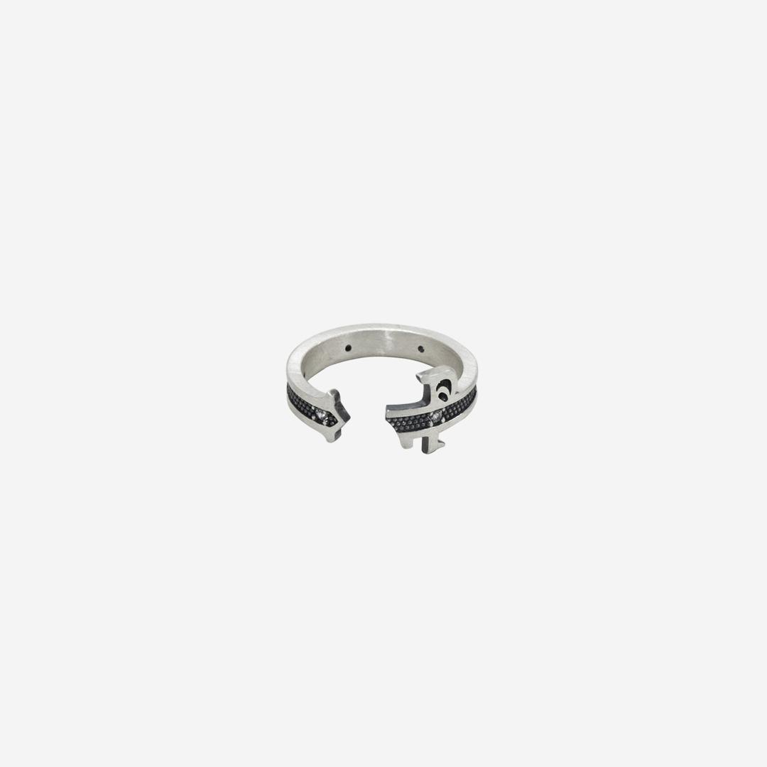 Polyteru 925 Silver Ring 001 Symbol P - 24FW