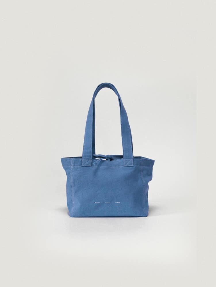 SMALL VINTAGE CANVAS BAG - DEEP BLUE