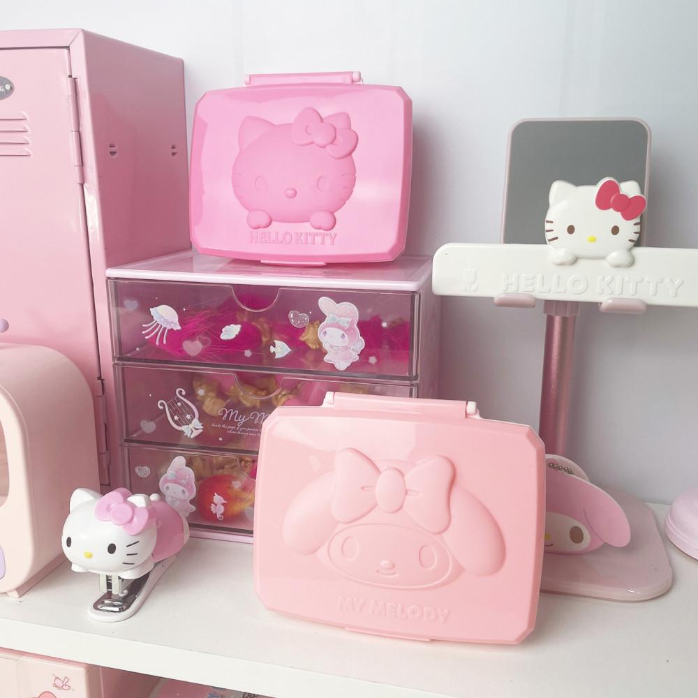 산리오 탑로더 악세사리 보관함 헬로키티 마이멜로디 미니 다꾸 소품 정리함