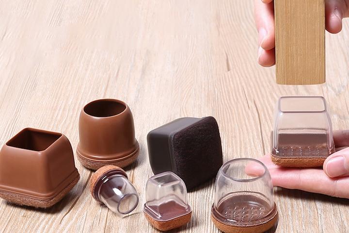 TPE 의자발커버 논슬립 의자 다리 보호캡 소음방지 바닥 긁힘방지 원형