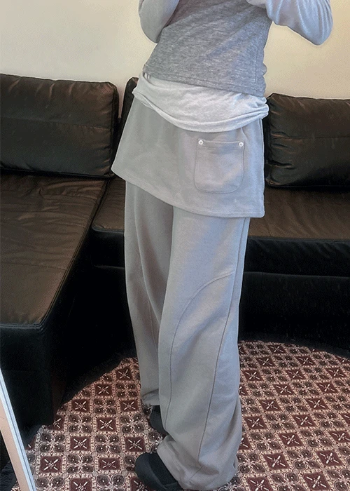 더블 레이어 팬츠 (2C)