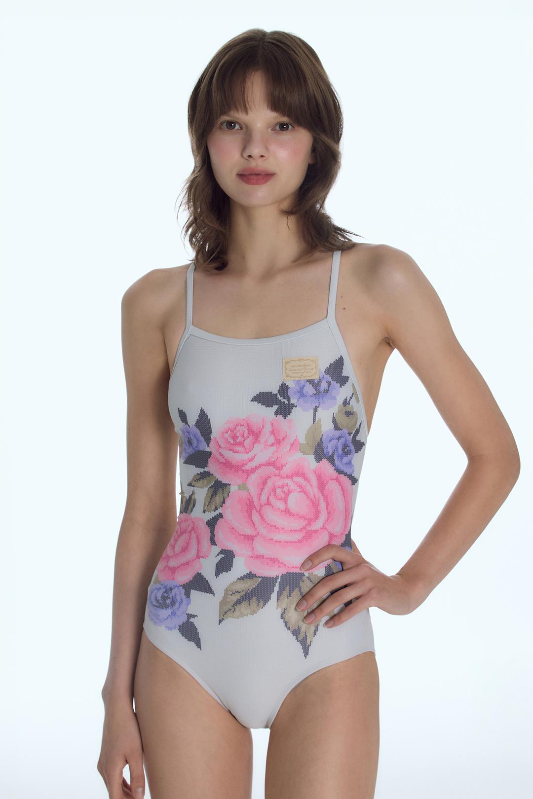 [디어 로즈_아이보리] 원피스 수영복