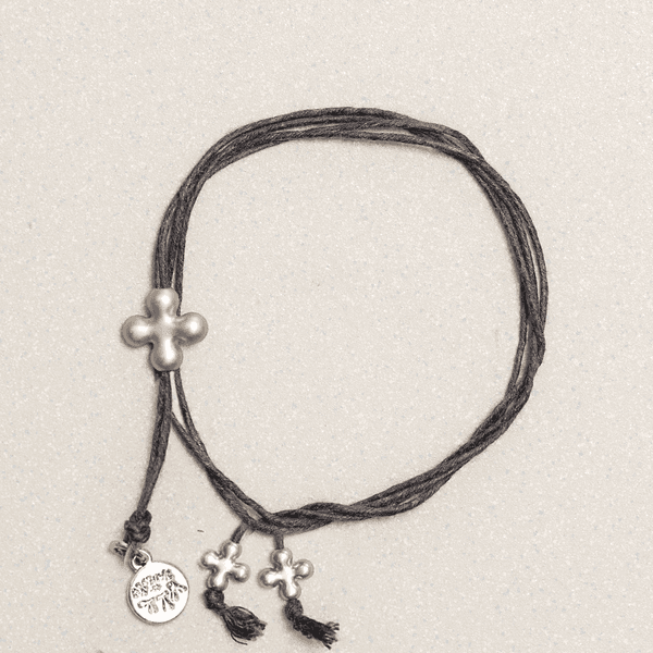 포르투나 실버 레이어드 팔찌