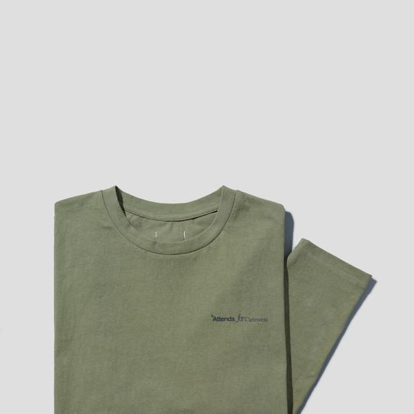 Basic Long Sleeve Tee Shirt (Washing Khaki)