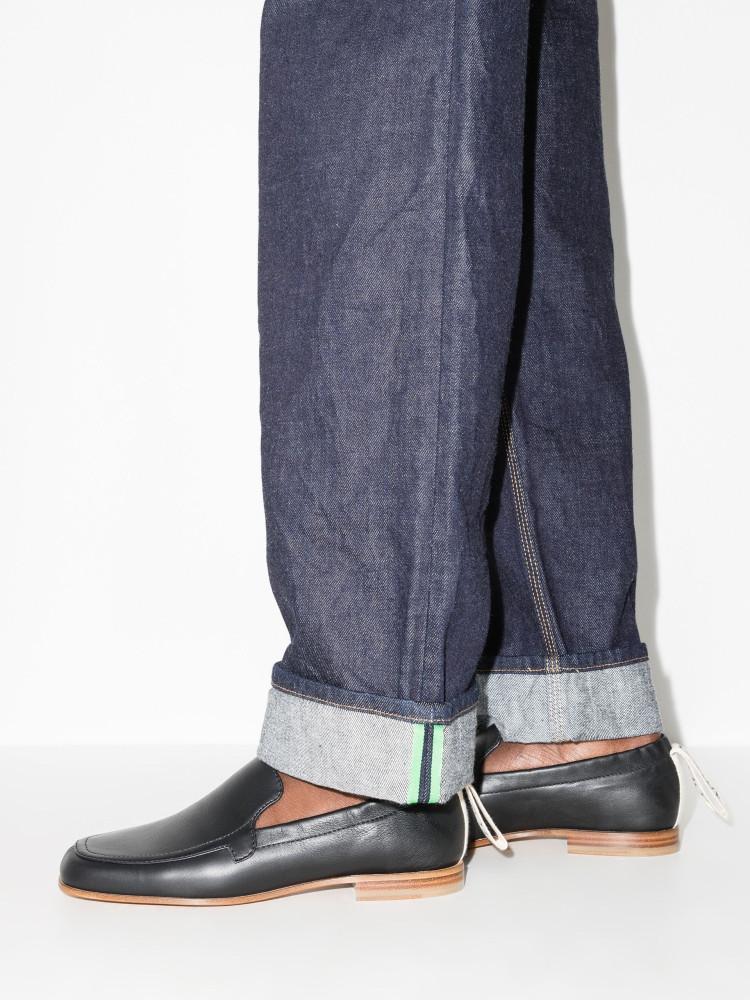 [특별가/관부가세포함] 로에베 엘라스티케이티드 백로고 가죽 로퍼 2컬러 / 15605131