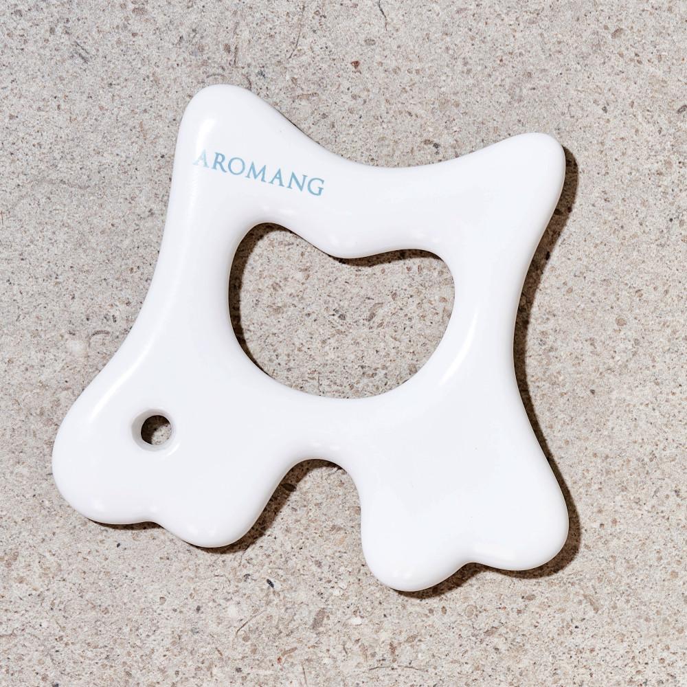 아로망 fm 얼굴마사지기구 도자기괄사 페이스경락기 마사지 룰러