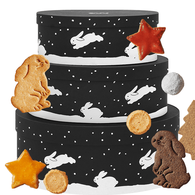 KBP X Biscuiterie M.O Snow Bunnies Cookie Set