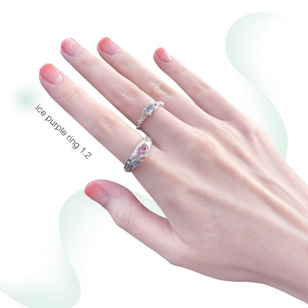 ice purple ring